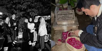 Ifan Seventeen Nyekar ke Makam Dylan Sahara, Ditemani Citra Monika