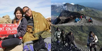 Igor Saykoji dan Istri Cerita Pengalaman Naik Rinjani dan Pentingnya Persiapan Mendaki