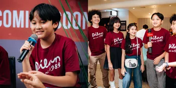 Ikut Main di Film DILAN 1983: WO AI NI, 7 Potret Ferdy Anak Sule Bareng Pemain Lain