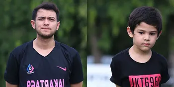 Ikutan Hobi Sang Ayah, Arsen Anak Rifky Balweel Suka Sepak Bola