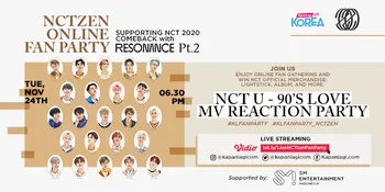 Ikuti After Event Giveaway NCTZEN ONLINE FAN PARTY, Menangkan Album dan Lightstick NCT