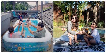 Ikuti Anjuran Pemerintah, 5 Selebriti Ini Kemping &#38; Piknik di Halaman Rumah Mereka Sendiri