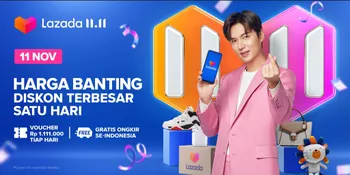 Ikuti Kemeriahan Lazada 11.11 Bersama Lee Min Ho, Beragam Promo Menarik Menantimu!