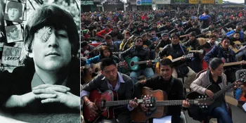 'Imagine' John Lennon Lebur 600 Gitaris Suarakan Anti-Pemerkosaan