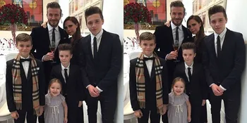 Imut, Keluarga Bahagia 'MINIONS' Ala David dan Victoria Beckham