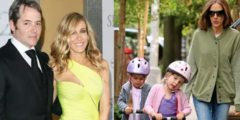 Imutnya Putri Kembar Sarah Jessica Parker Saat Berangkat Sekolah