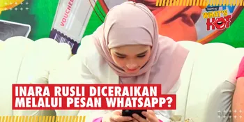 Inara Rusli Diceraikan Insanul Fahmi Hanya Melalui Pesan Whatsapp?