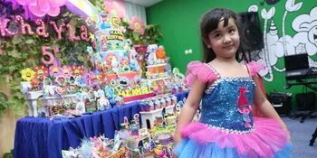 Ini Alasan Ulang Tahun Mikhayla Bakrie Dibuat Dengan Tema Trolls
