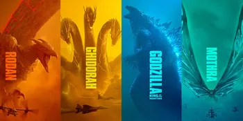 Inilah Para Monster di Film 'GODZILLA: KING OF THE MONSTERS'