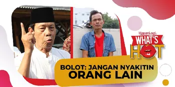 Insiden Tarik Kursi, Haji Malih &#38; Haji Bolot Sudah Maafkan Ade Londok