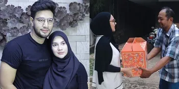 Irish Bella dan Ammar Zoni Bagi-Bagi THR, Intip Keseruannya