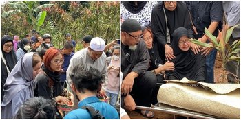 Isak Tangis Iringi Pemakaman Nani Wijaya, Nina Kartika Ungkap Perjuangan dan Semangat Sang Ibu Untuk Sembuh