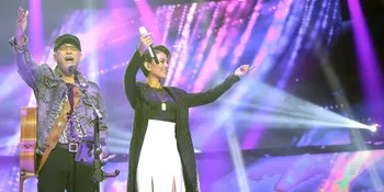 Iwan Fals Ngedance Bareng Agnez Mo di Konser Raya 24 Indosiar