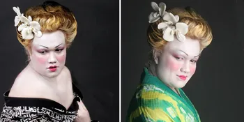 Jadi Geisha, Tata Liem Dijuluki Si Mata Juling Itik