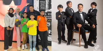 Jadi Komandan Kopassus, 7 Potret Kedekatan Suami Juliana Moechtar Bareng Anak-Anak Sambungnya