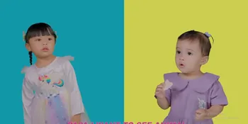 Jadi Penyanyi Cilik, 7 Potret Ameena Anak Atta dan Aurel Rilis Single Perdana - Model Video Klip Adik Sendiri