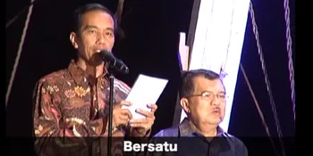Jadi Presiden, Jokowi Ajak Rakyat Bersatu Lewat Lagu Ini