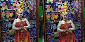 Tampil di Atas Panggung, Elvy Sukaesih Dandan Jadi Putri Ken Dedes