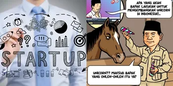 Jadi Viral Saat Debat Capres, Warganet Buat Meme Kocak Unicorn Bikin Ngakak