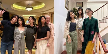 Jadi yang Paling Ganteng di Rumah, Ini 7 Potret Ketiga Anak Perempuan Ariyo Wahab yang Cantik Semua