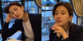 Jalan-Jalan di Paris, Suzy Dandan Simpel Tanpa Make-up & Gaya Kasual