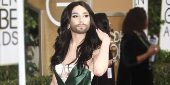 Jalani Pemotretan Mewah, Conchita Wurst Tampil Cetar Badai