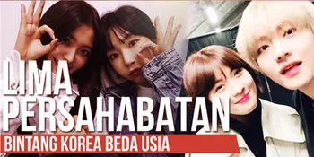 Jarak Usia Jauh, Sederet Bintang K-Pop Ini Nyaman Bersahabat