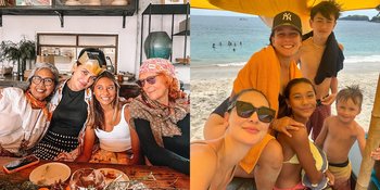Jarang Tersorot, Ini 7 Potret Luna Maya Bareng Keponakan - Saling Kompak dan Dekat Banget