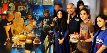 Jarang Tersorot, Ini 8 Momen Kebersamaan Dul Jaelani dan Mulan Jameela yang Ultahnya Barengan
