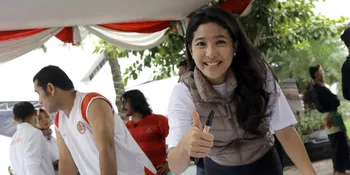 Jelang Film Aksi Perdana, Olivia Zalianty Latihan Habis-Habisan