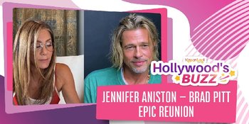 Jennifer Aniston &#38; Brad Pitt Reuni Terlibat Percakapan Nakal