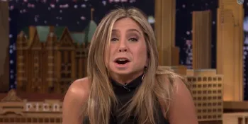 Jennifer Aniston dan Jimmy Fallon Main Bibir, Bikin Ngakak