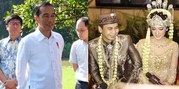 Jokowi Ikut Hadir di Resepsi Pernikahan Raditya Dika - Anissa Aziza
