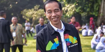 Jokowi Pakai Jaket Kekinian, Promosikan Asian Games Yang Siap Digelar