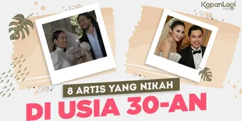 Jomblo Jangan Panik, Artis-Artis Cantik Ini Baru Temukan Jodoh di Usia 30-an