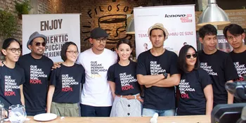 Julie Estelle Kenali Kopi Bareng Chico Jericho dan Rio Dewanto