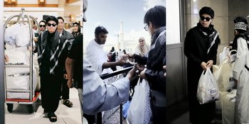 Jumat Berkah, 10 Potret Atta Halilintar Berbagi Takjil di Mekkah - Ludes Diserbu Jamaah Umrah yang Itikaf Lailatul Qadar