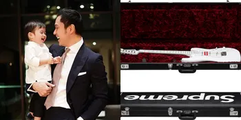 Kado Spesial Harvey Moeis untuk Raphael, Gitar Supreme x Fender Ratusan Juta!