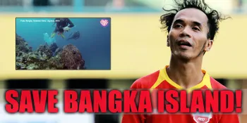 Kaka Slank Ajak Selamatkan Alam Pulau Bangka Lewat Petisi