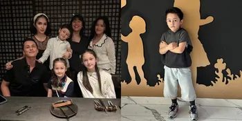 Kakak-Kakaknya Cewek Semua, Ini 7 Potret Sakalingga Anak Ussy Sulistyawati yang Makin Ganteng
