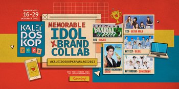 [KALEIDOSKOP 2022] 5 Bintang Idola di Kategori Memorable Idol X Brand Collab 2022, Super Kreatif BTS "RM Padang" - Iklan NCT 127 Ditonton 18 Juta Kali