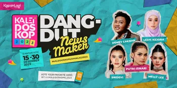 KALEIDOSKOP 2023 - Dangdut Newsmaker: Ada Lesti Kejora Hingga Denny Caknan, Yuk Vote Idola Kamu di Sini!