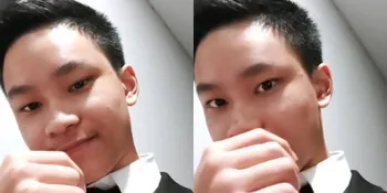 Kalina Ocktaranny Video Call Bareng Azka Corbuzier yang Ganteng Pakai Jas