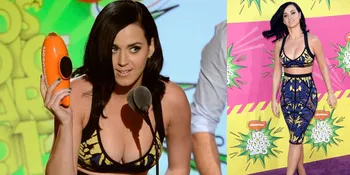 Katy Perry Rebut Favorite Female Singer Kids' Choice Award 2013
