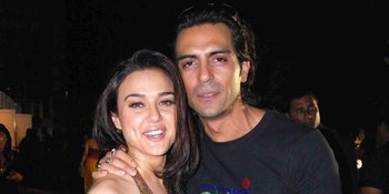 Ke Amerika, Arjun Rampal Bertemu Dengan Preity Zinta dan Suami