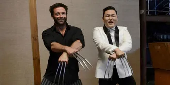 Ke Australia, PSY Gangnam Style Bareng Hugh Jackman!