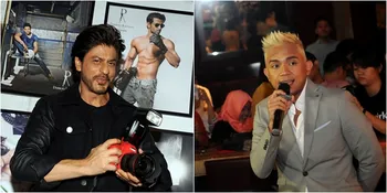 Ke India, Fakhrul Razi Sukses Ketemu &#38; Foto Bareng Shahrukh Khan