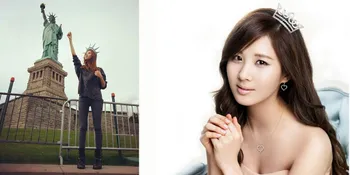 Kebebasan Bagi Seohyun Itu, Berpose Ala Patung Liberty