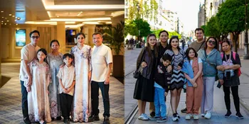 Kedekatan Keluarga Anang Hermansyah dengan Pengasuh sang Anak, Ajak Liburan ke Luar Negeri - Ikut Pakai Baju Sarimbitan