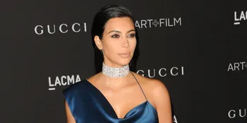 'Kehilangan' Alis, Wajah Kim Kardashian Sekarang Jadi Seram